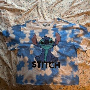 LILO AND STITCH CROPPED SHIRT